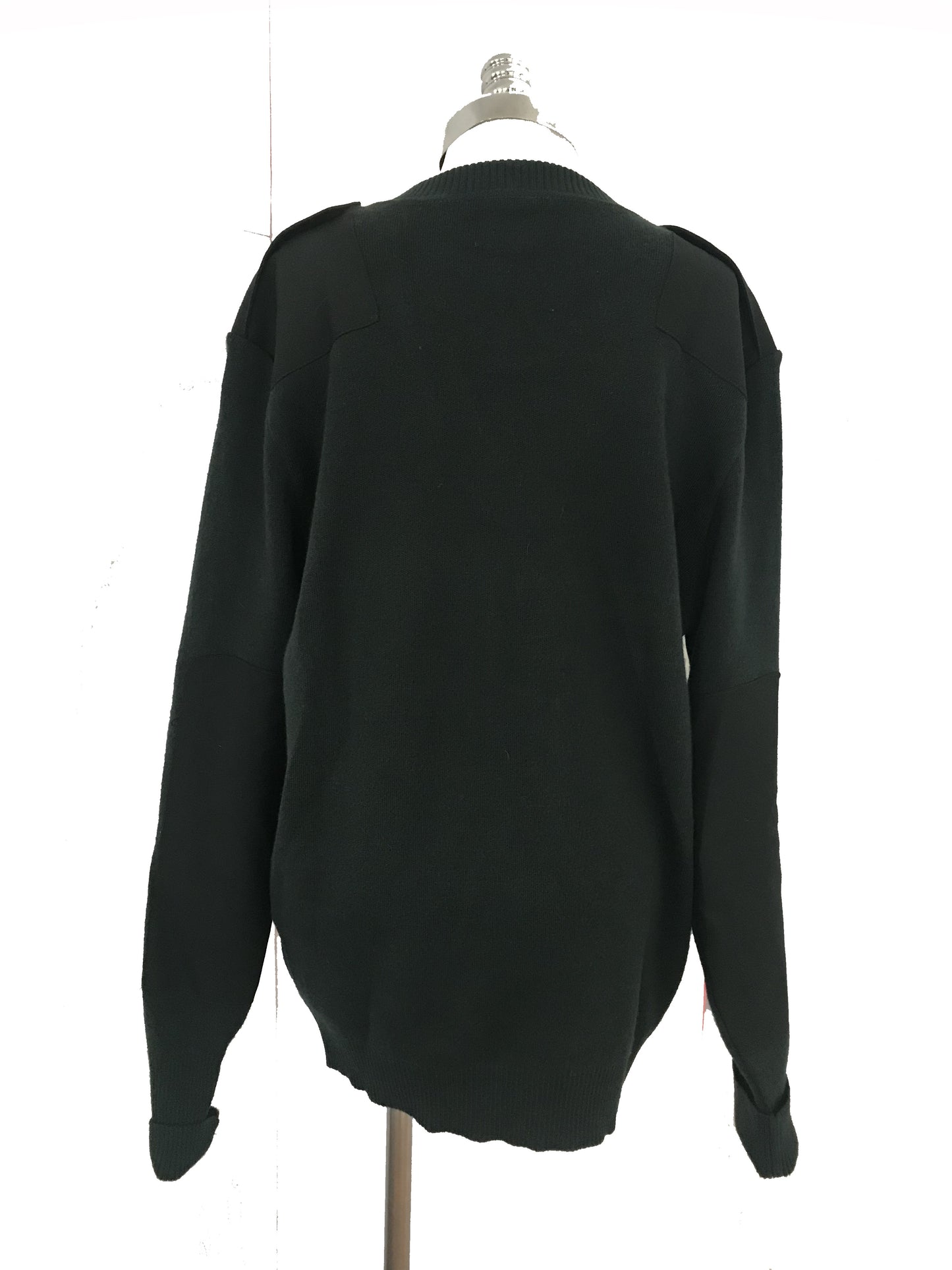 MSW09-12 Dark green military sweater