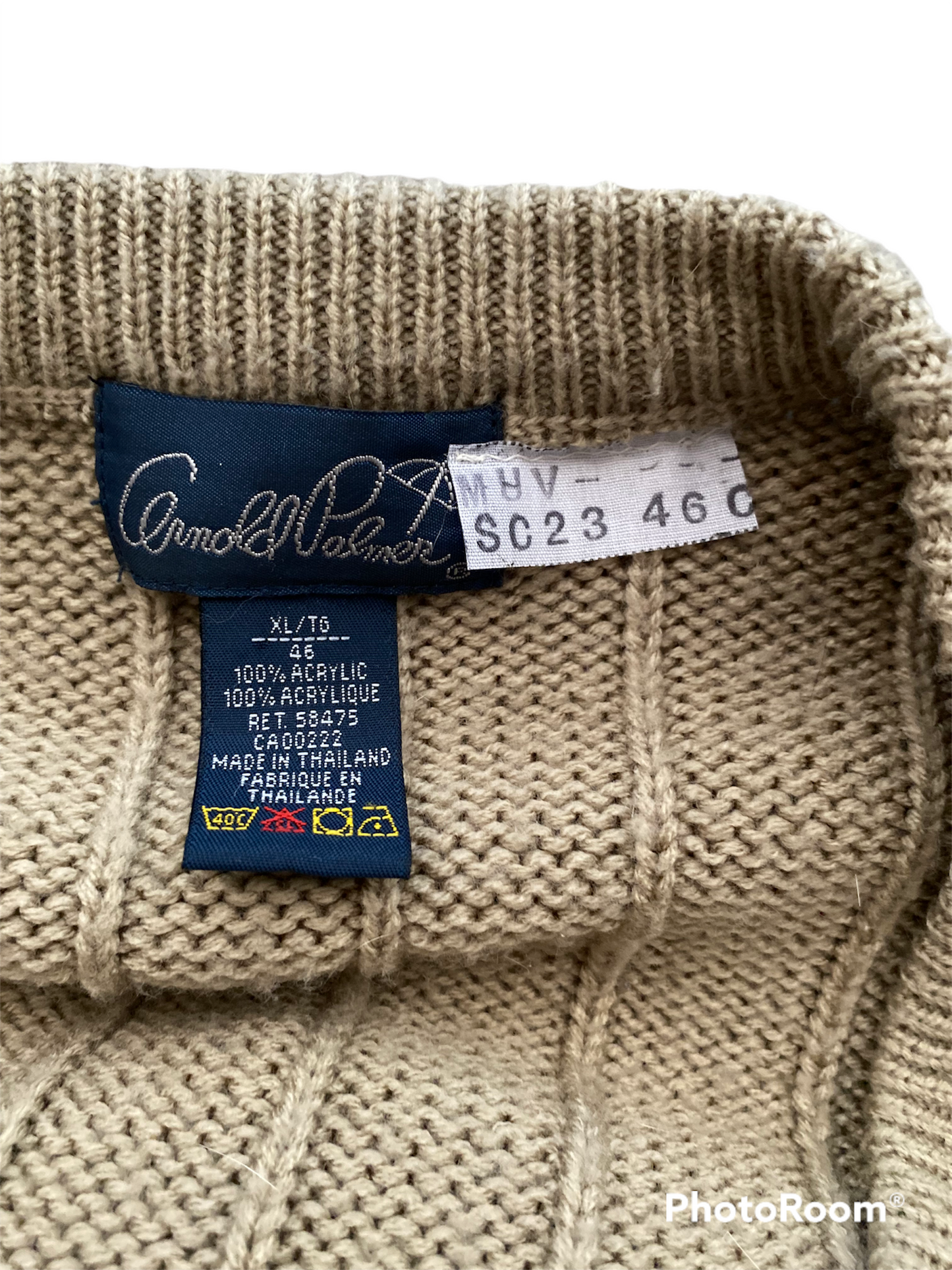 SC23- Beige Khaki cardigan 46C