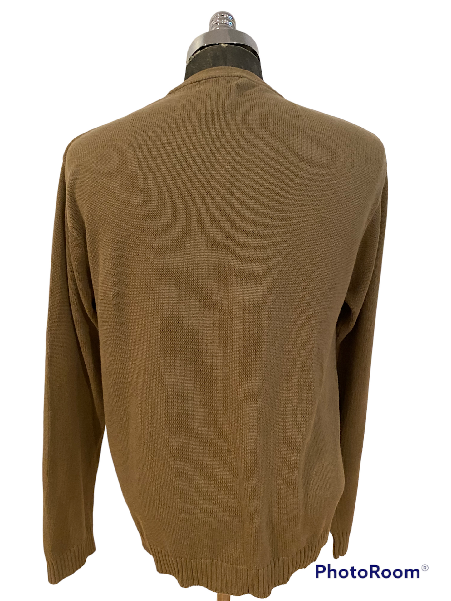 SC30-Beige Grey strip cardigan 40C