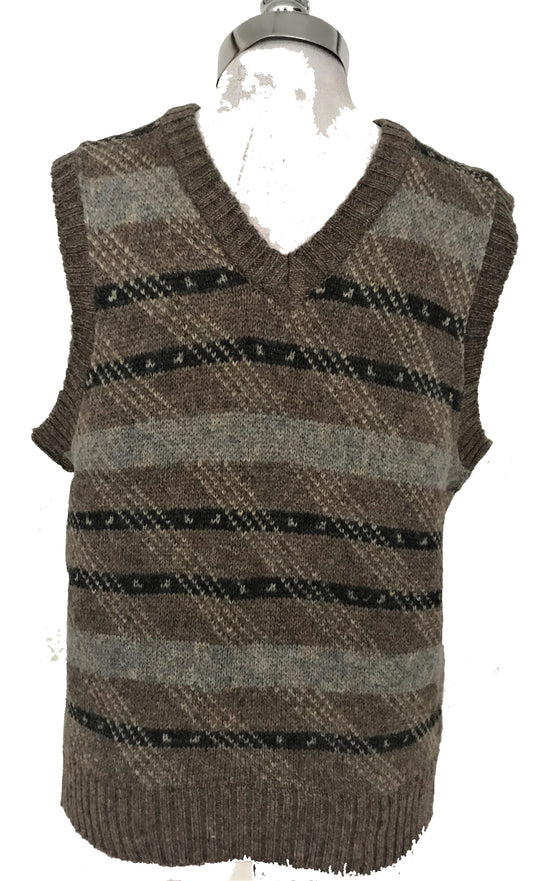 SV08-Brown multi vest 38C