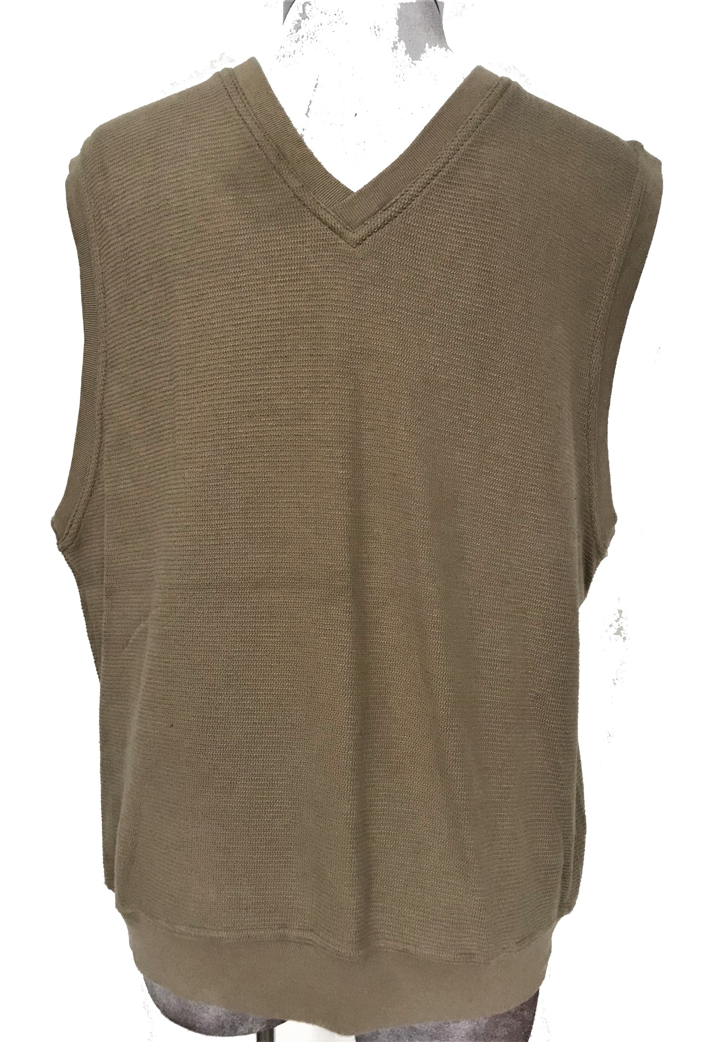 SV09- Beige cotton vest 40C