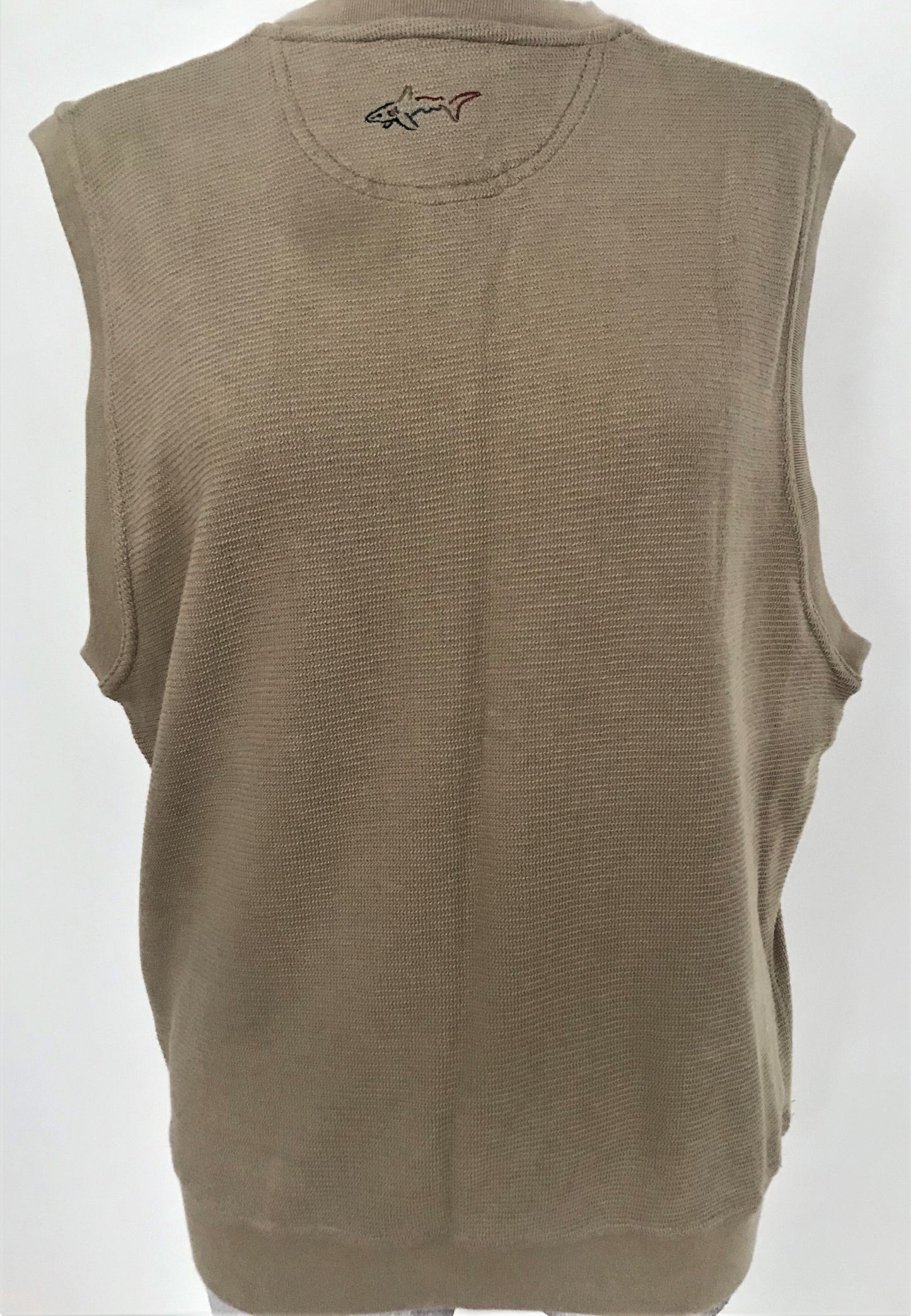 SV09- Beige cotton vest 40C