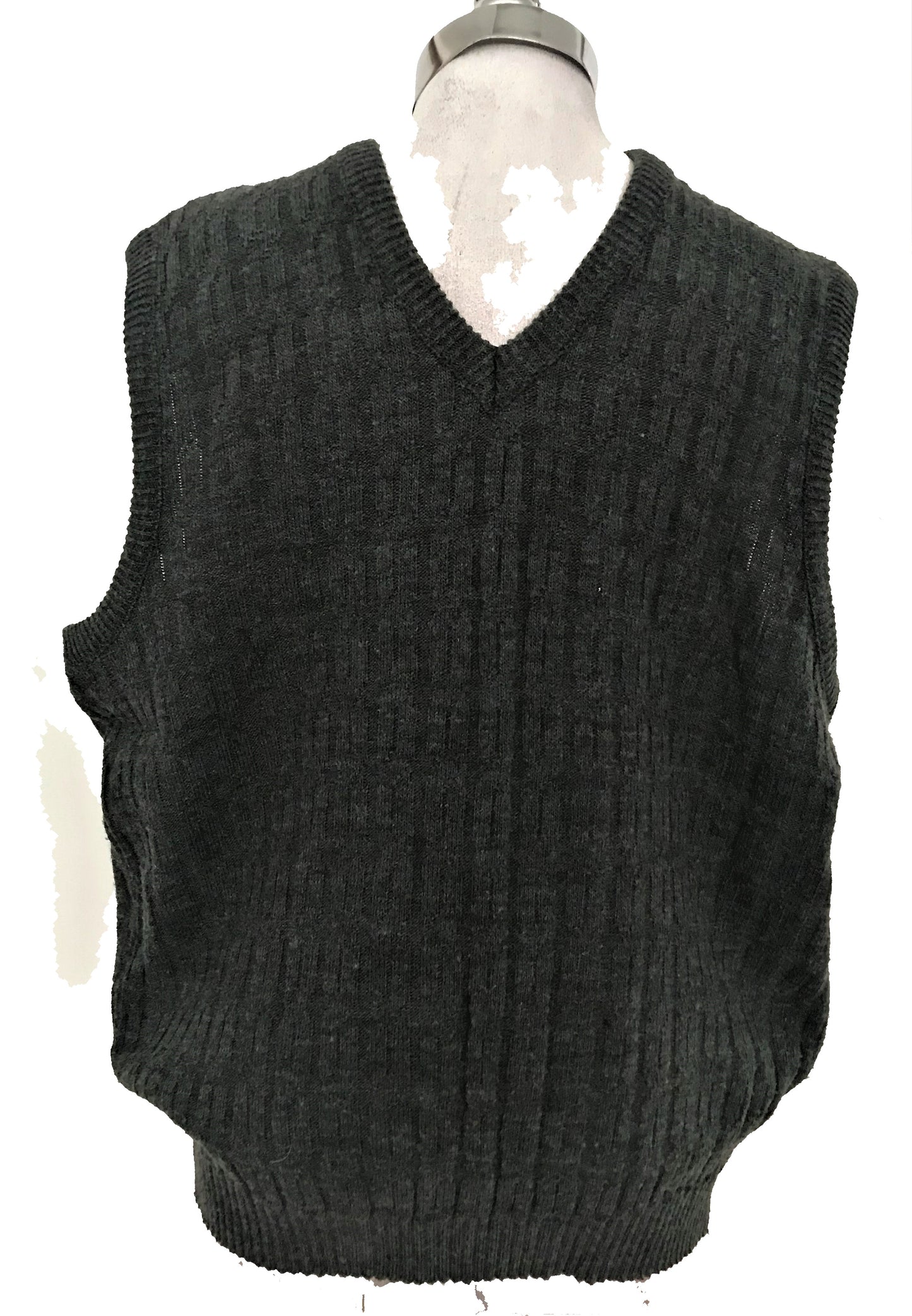 SV15-Dark grey Cable vest 44C