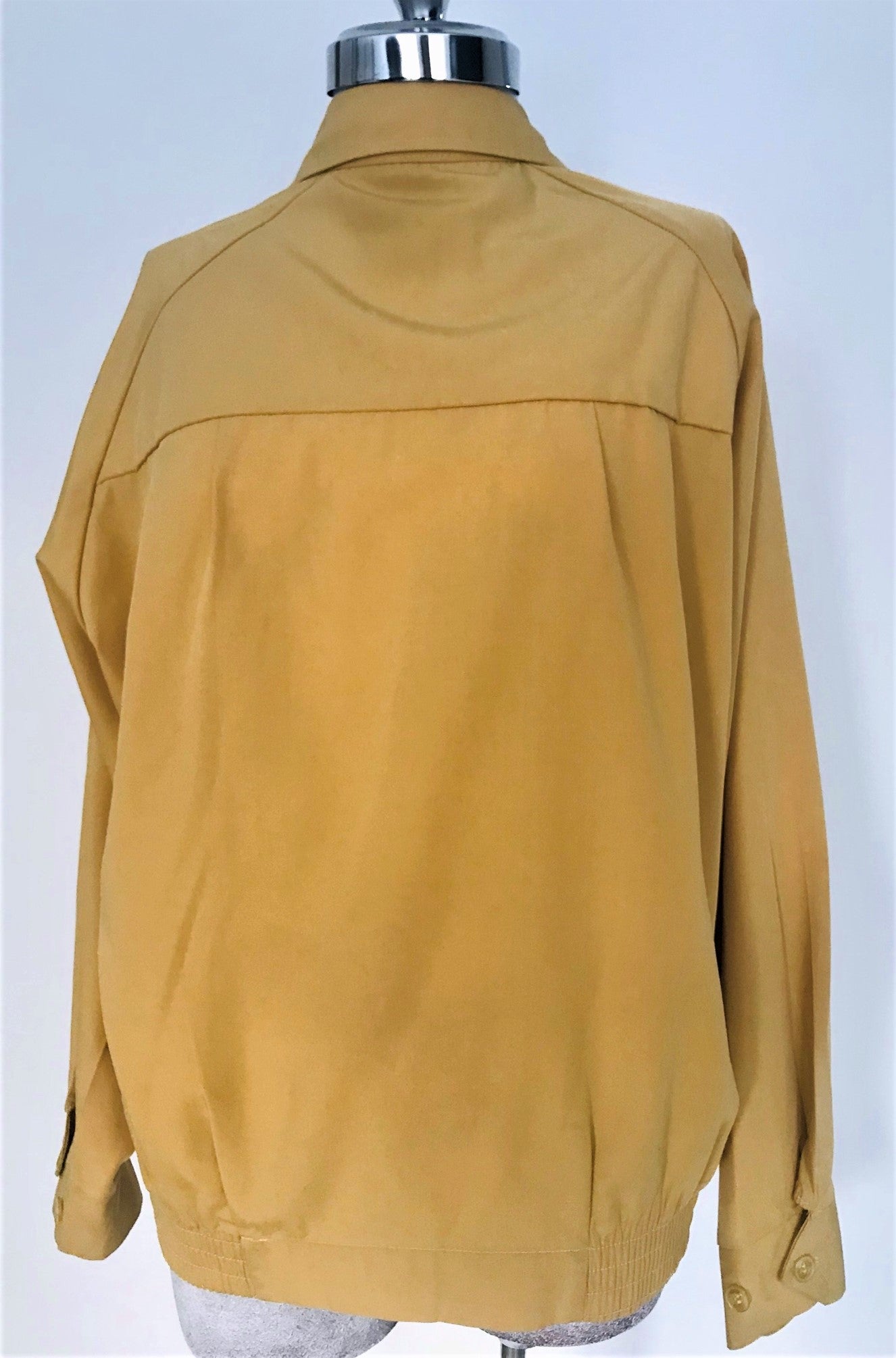 MLJ09- Mustard yellow lightweight jacket 38C