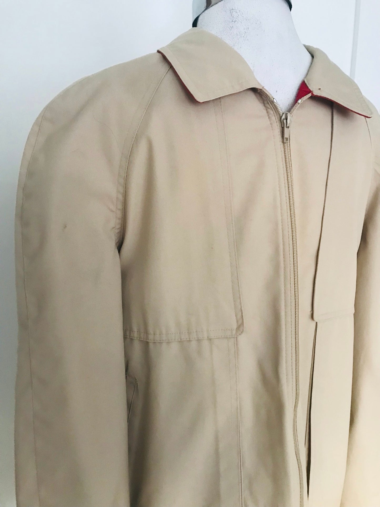 MLJ07- Tan panel jacket 42C