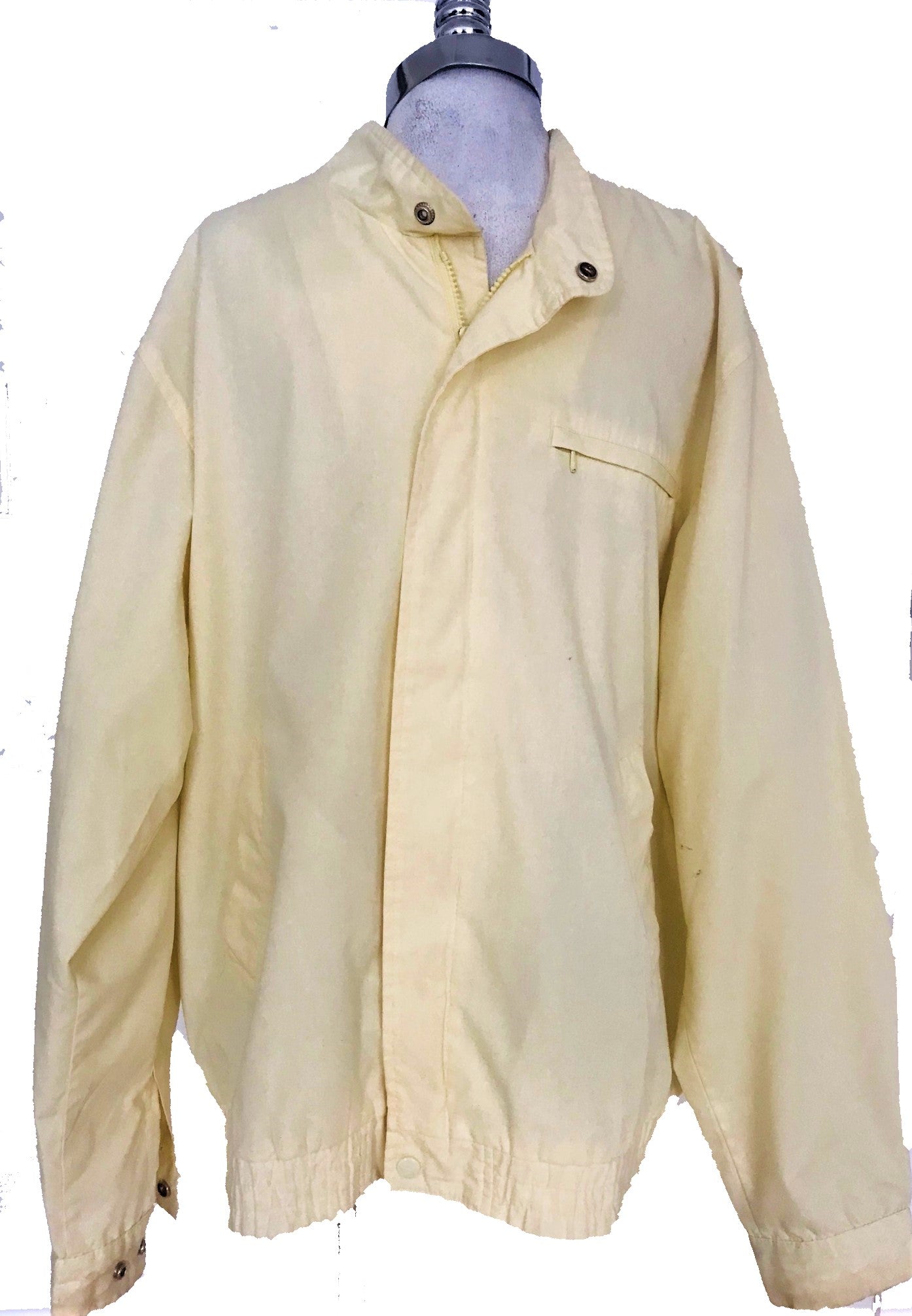 MLJ05- Canary yellow lightweight jacket 38-40 MT