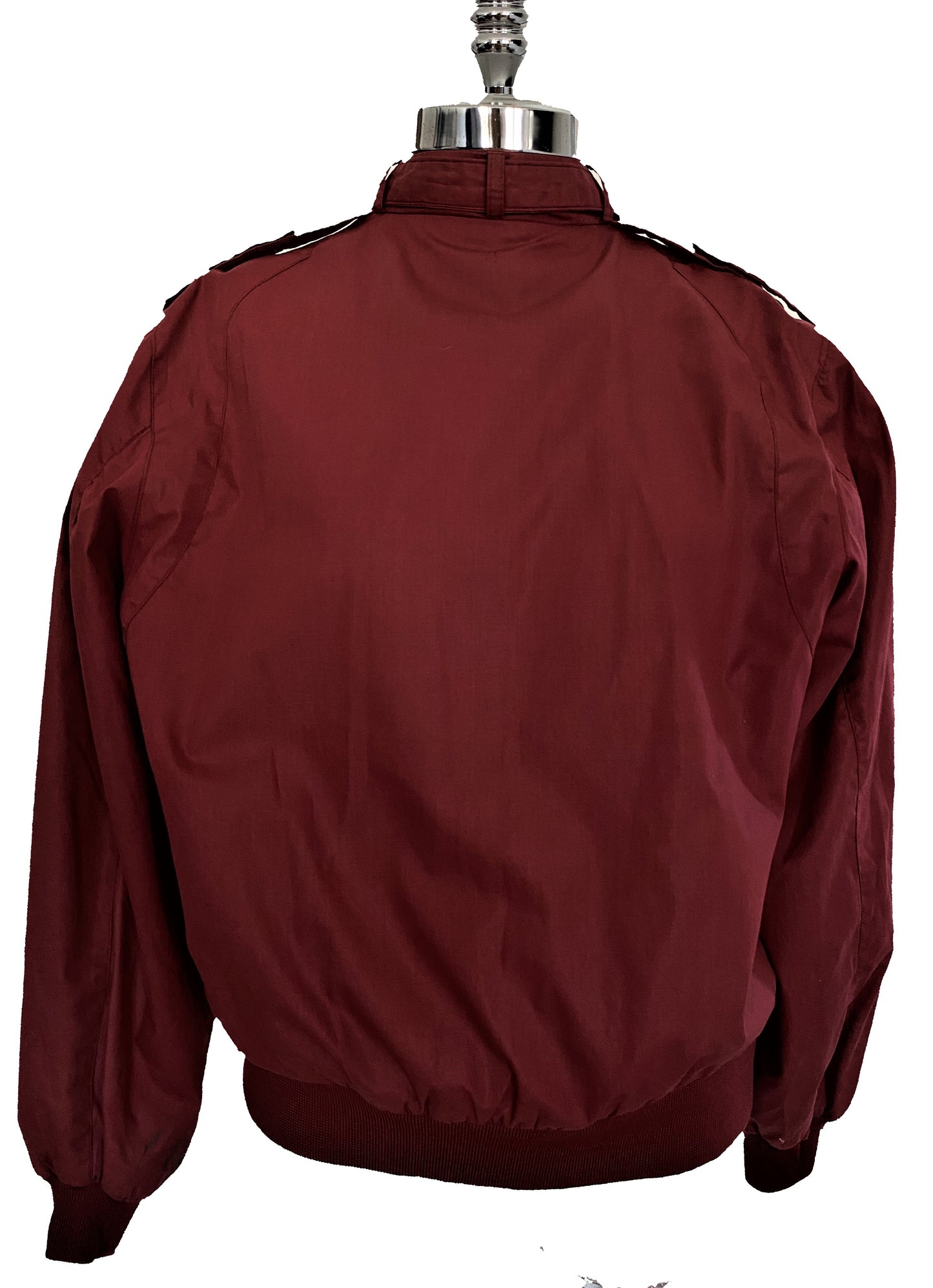 MLJ14- Burgundy snap jacket 42C