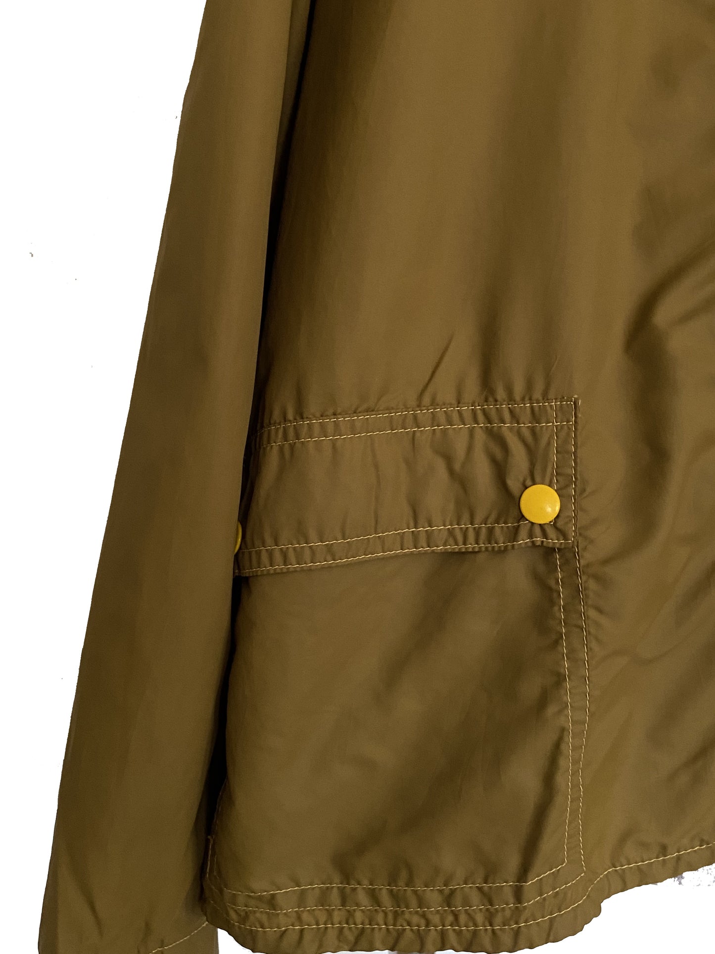 MLJ22- Khaki green nylon jacket