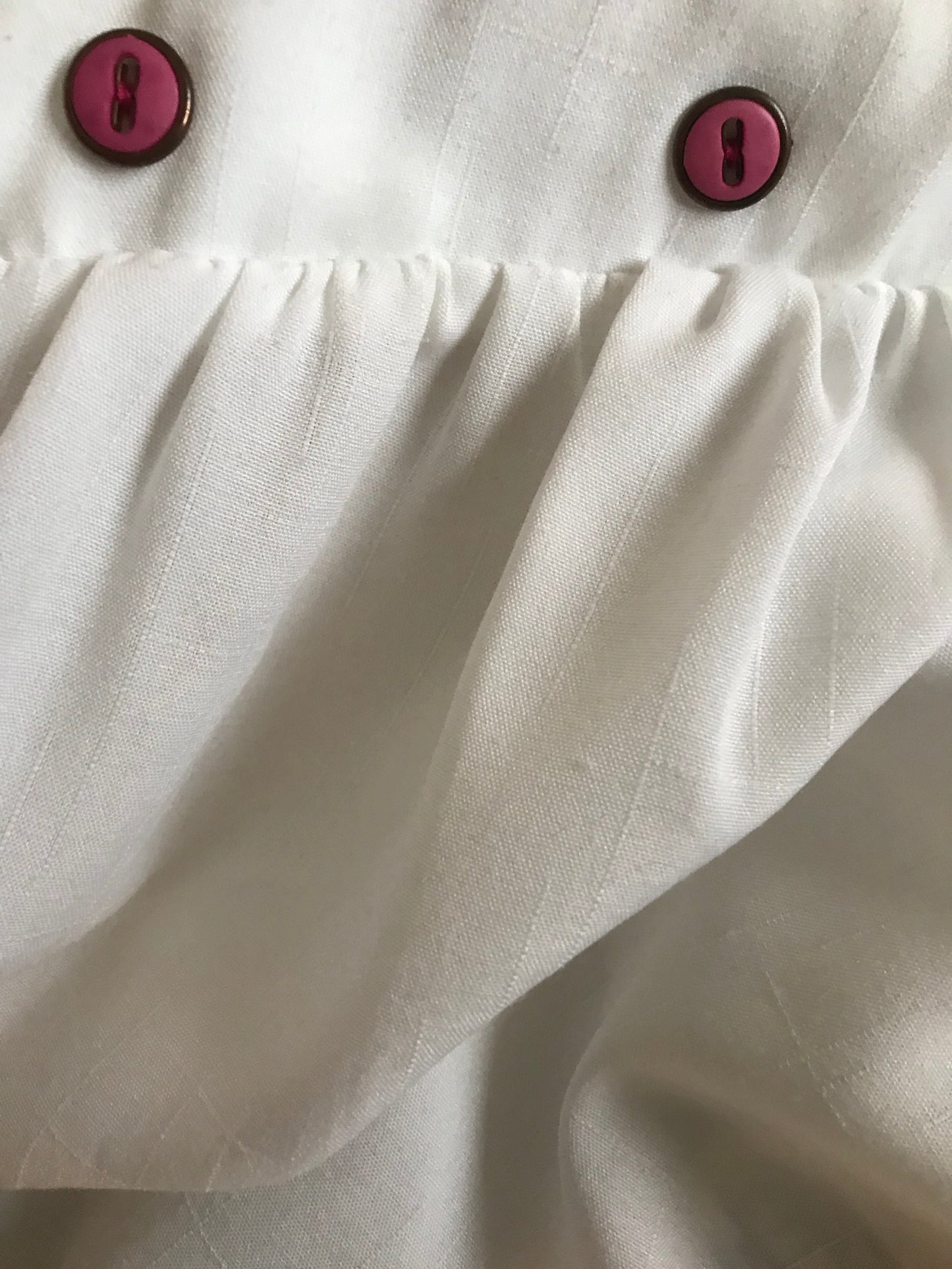 M27H-White with floral midi dress 38C/30W