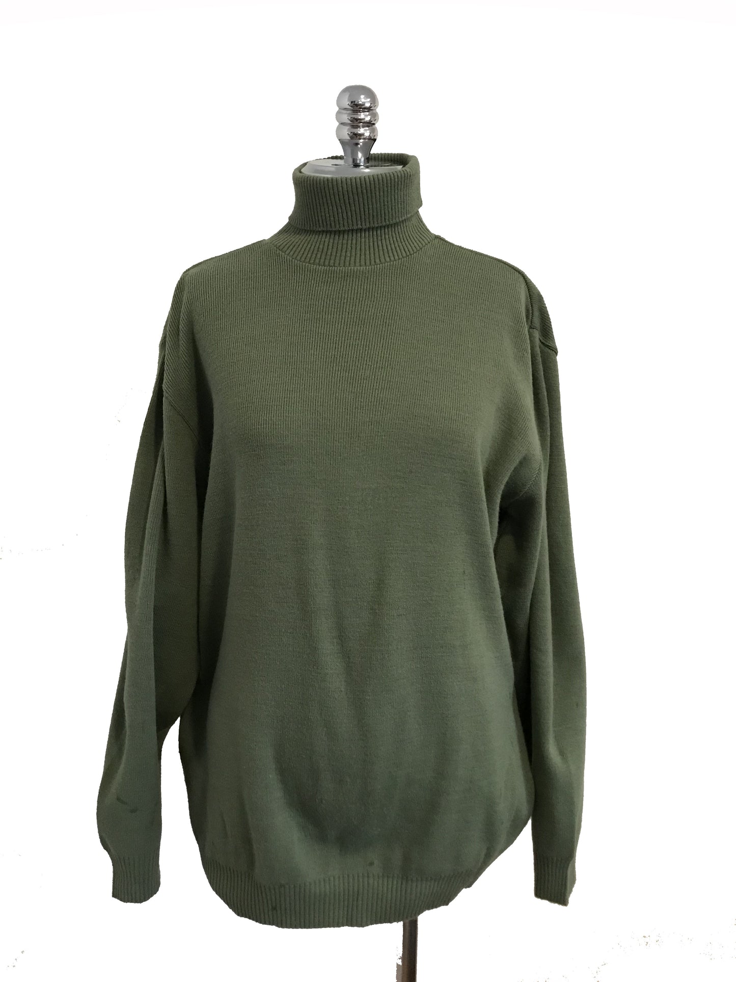 MSW03- Green T-neck military sweater 46C