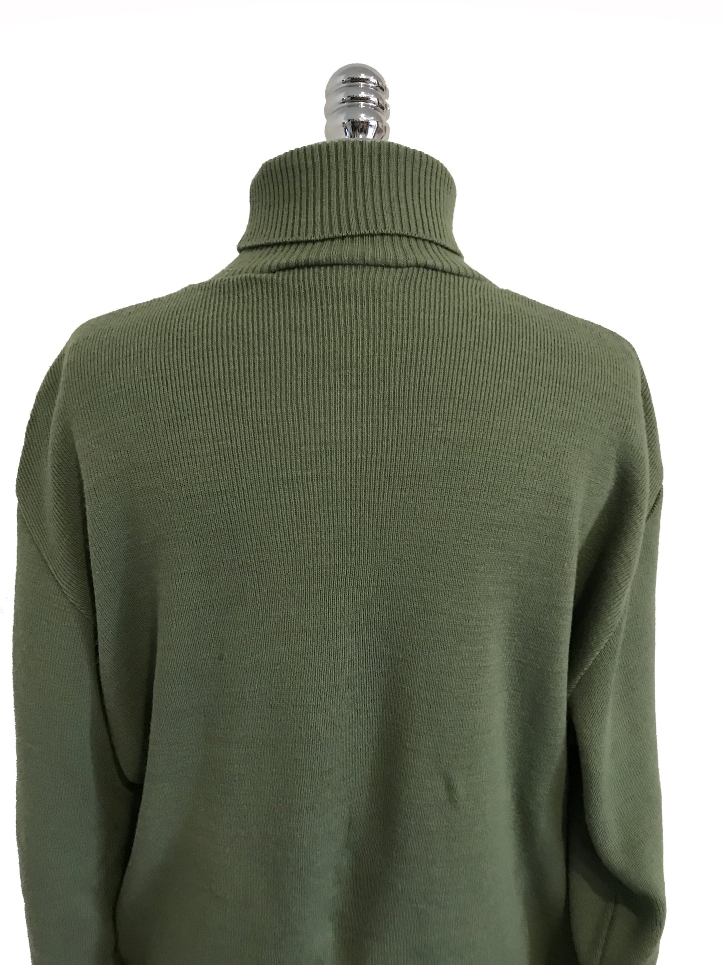 MSW03- Green T-neck military sweater 46C