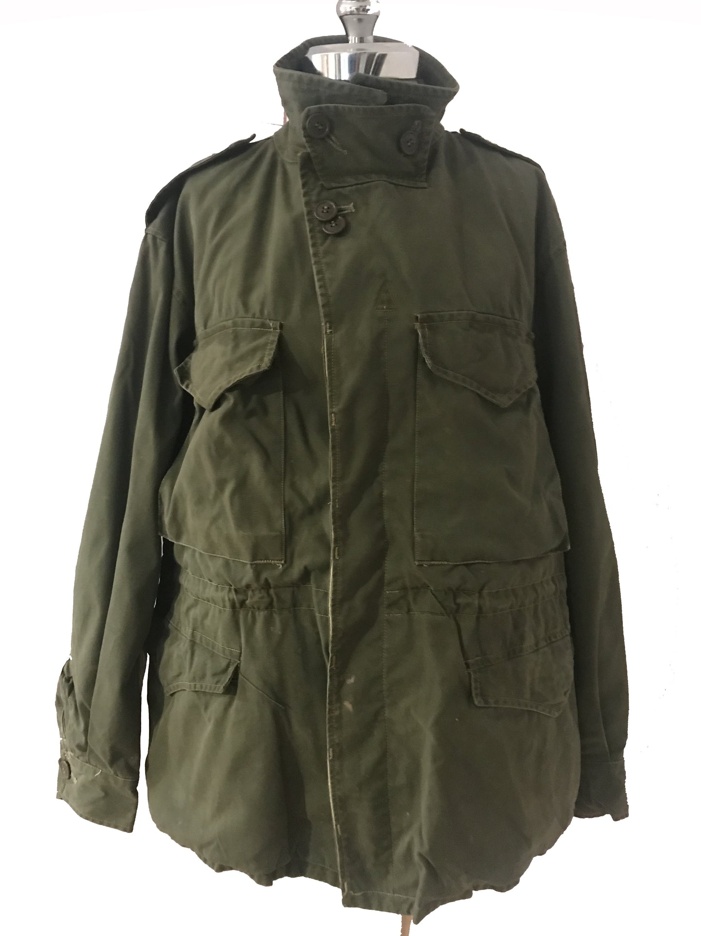 MJ02- Green combat military jacket 42/44C