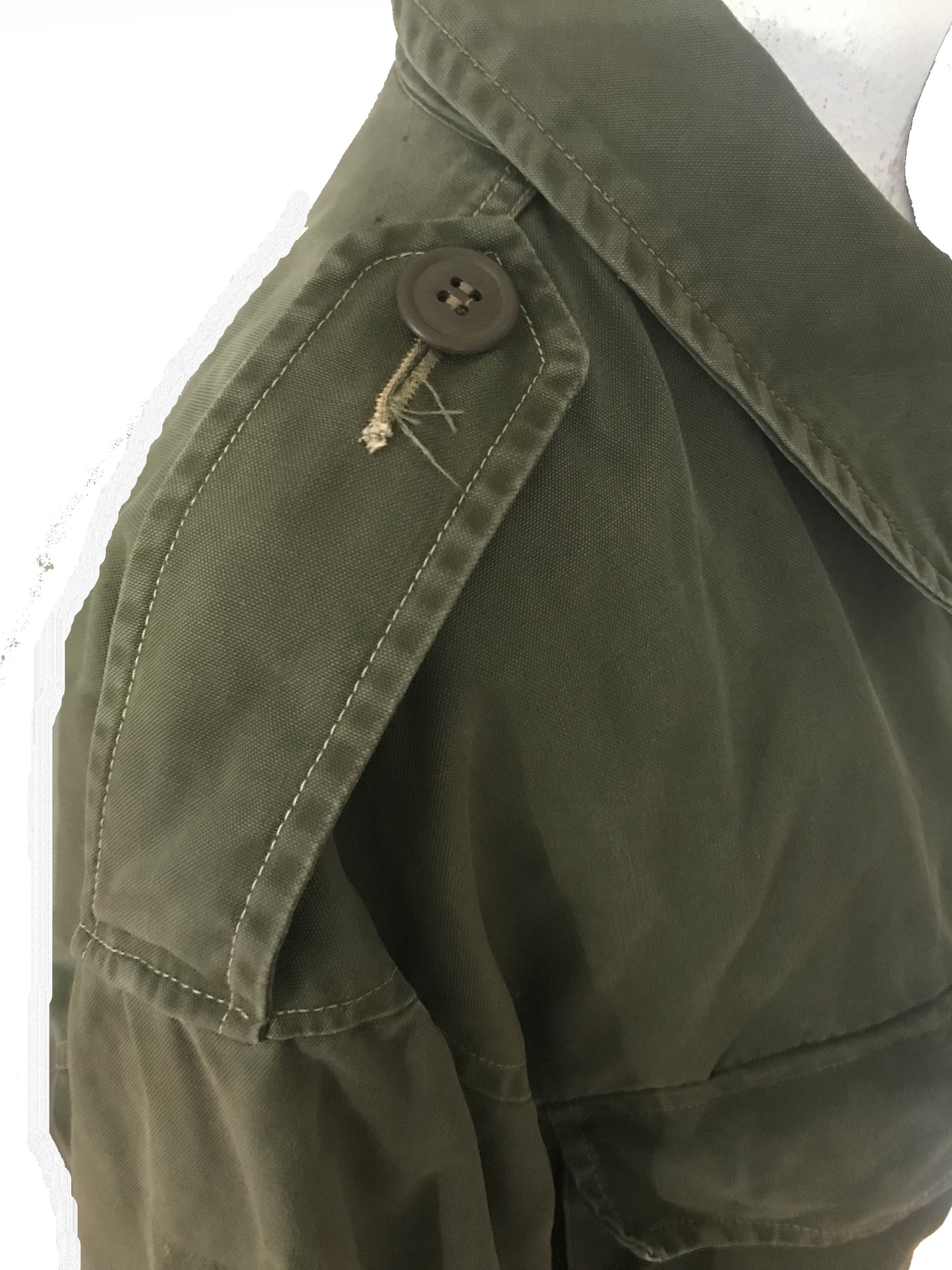 MJ02- Green combat military jacket 42/44C