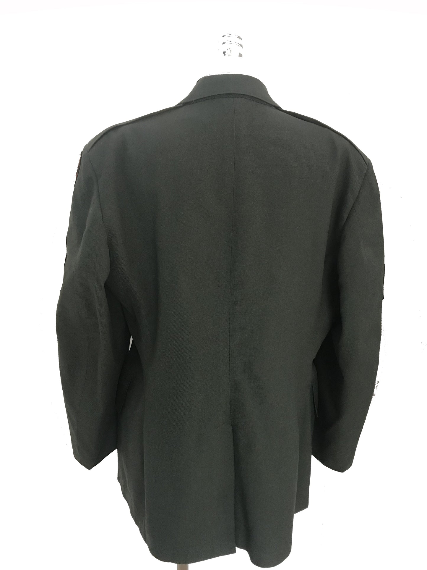 MT120-Dark green US button Tunic