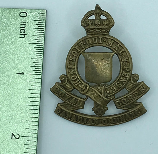 Mi11- Royal Army Ordnance Corps Cap Badge