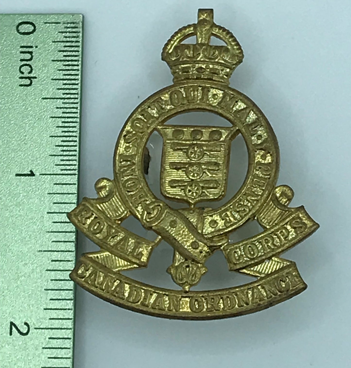 Mi11- Royal Army Ordnance Corps Cap Badge