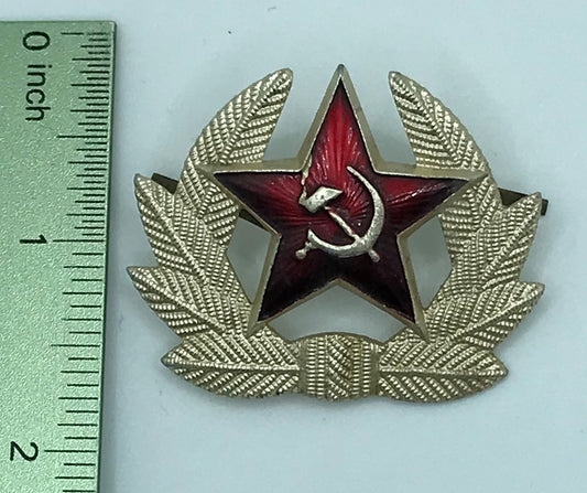 Mi16- Russian Army Cap Badge