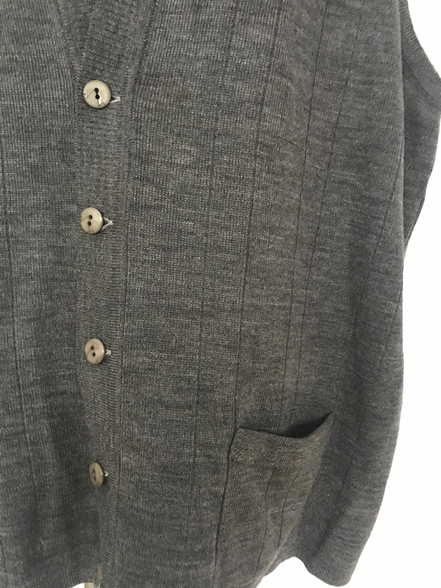 SV114-Dark grey sweater vest 46-48C