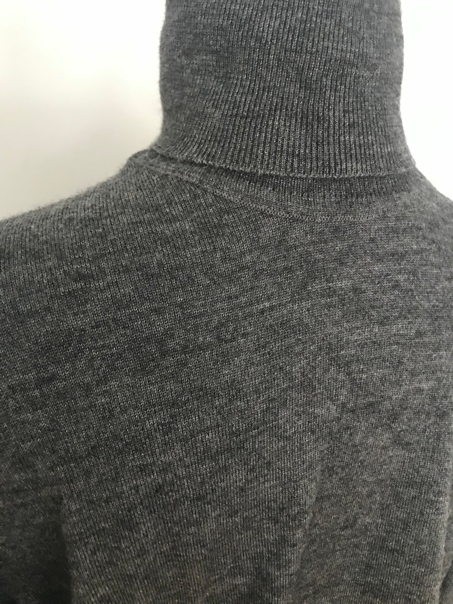 SW10- Charcoal T-neck sweater 42C