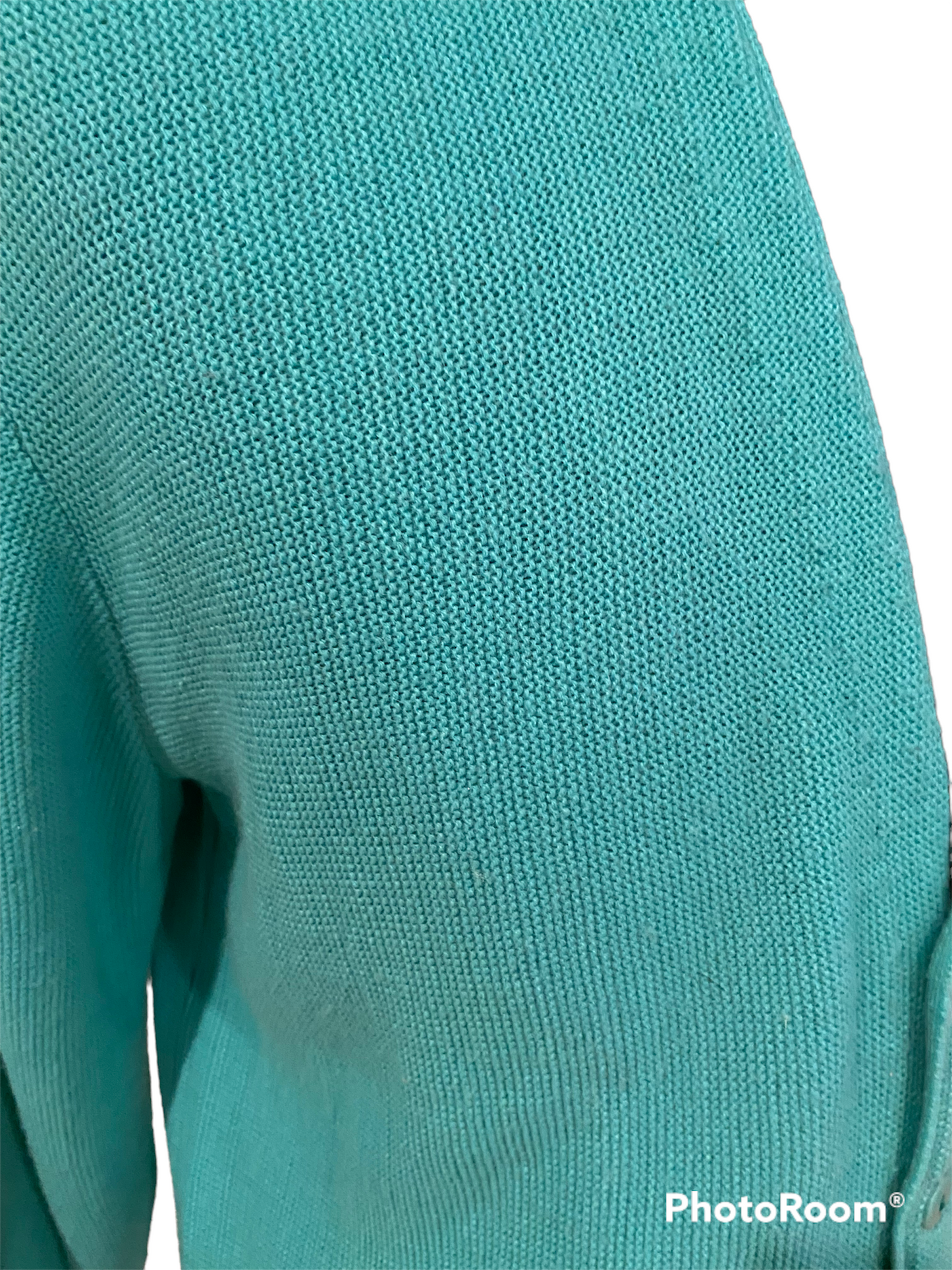 SC35- Turquoise cardigan 42C