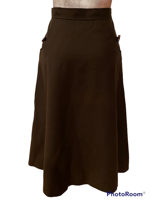 WS06- Brown skirt 26W