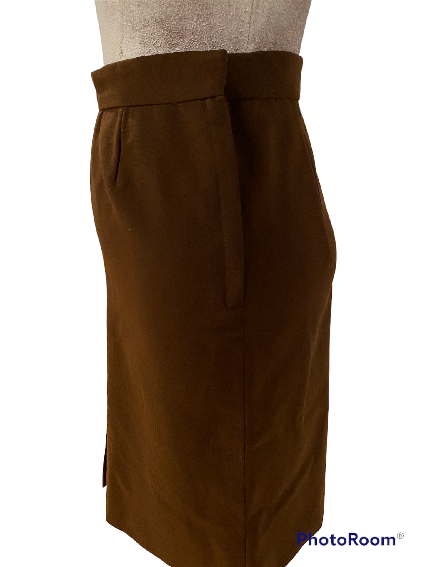 PC04H- Brown Vest and skirt