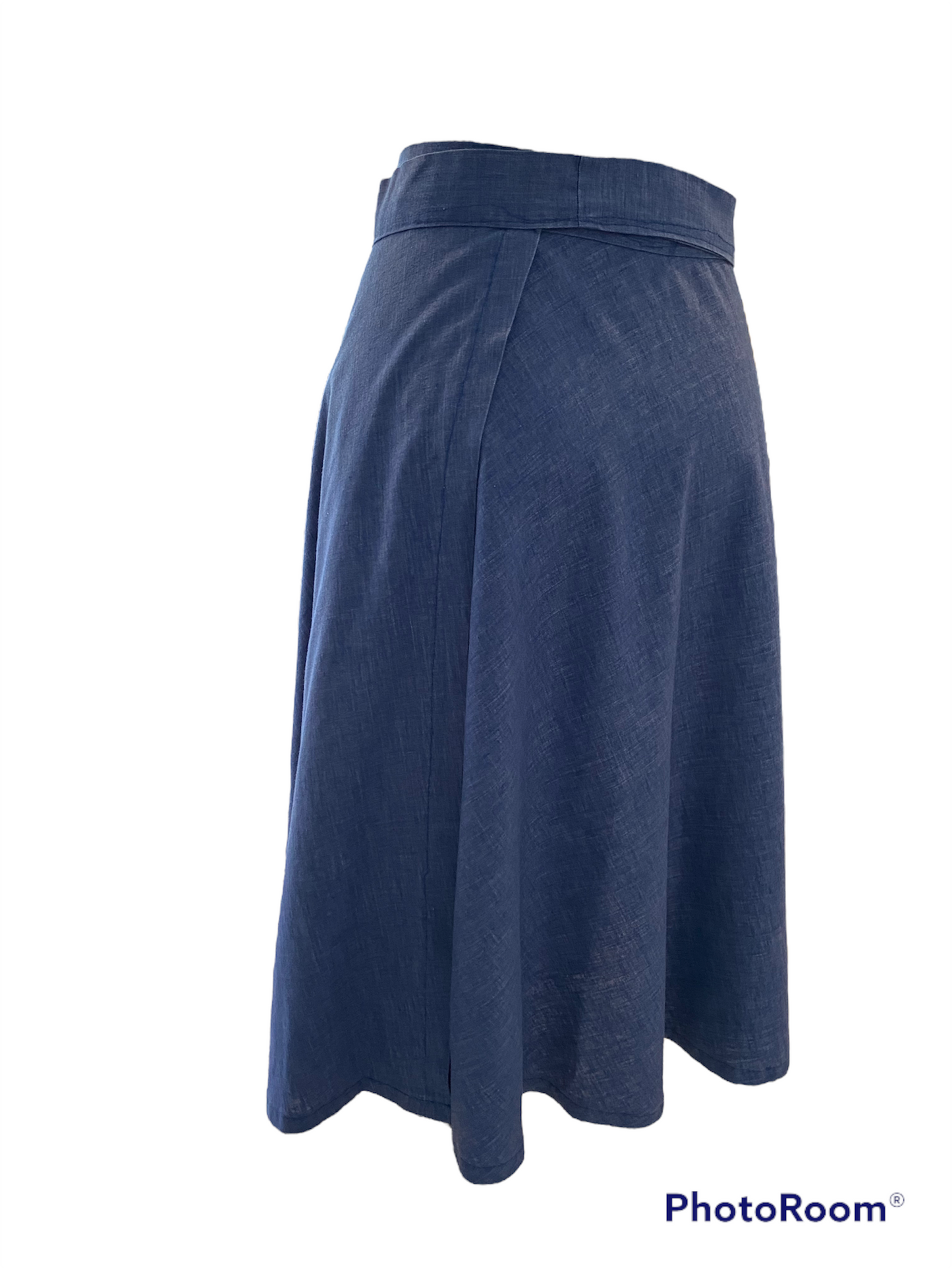 WS12- Blue Denim wrap 30W