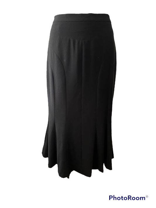 WS25- Black Godet skirt 29W