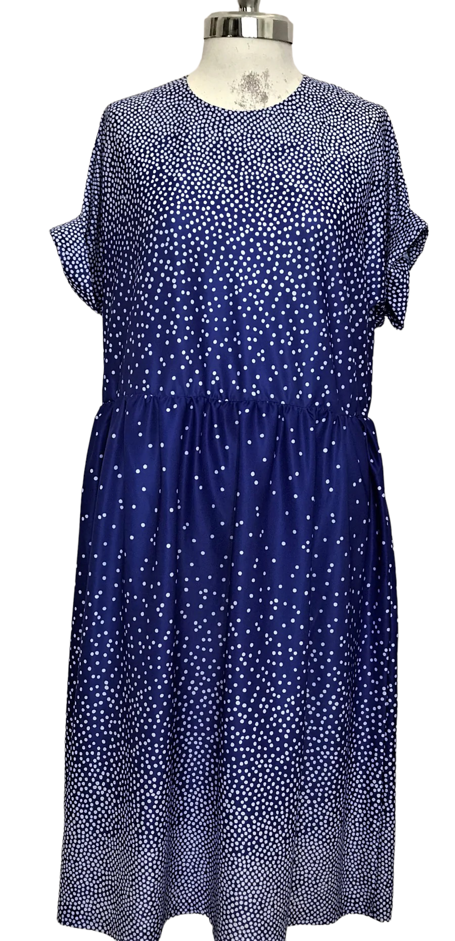 M73-Multi dot midi dress 40C/38W