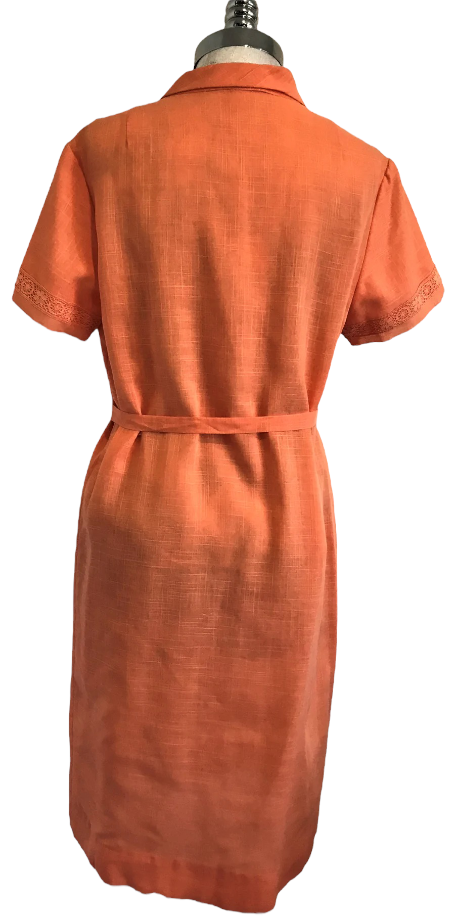 M41H- orange midi dress 38C