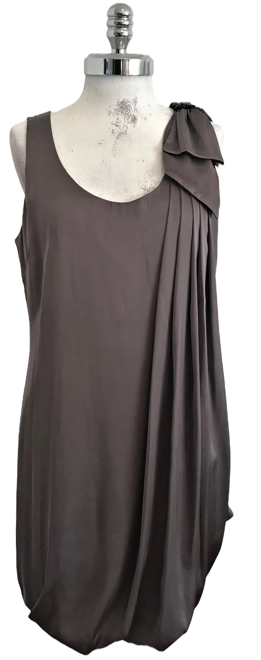 M45H- taupe midi dress 36C