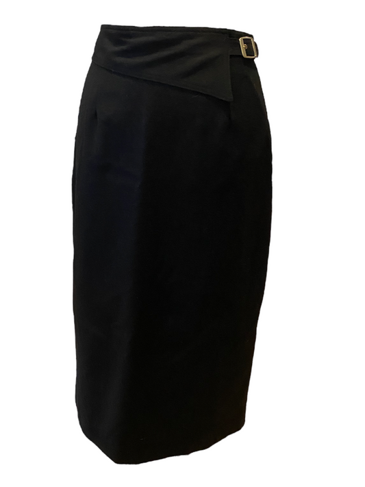 WS42-Black buckle skirt 28W