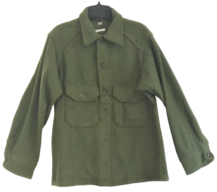 MS101/114- L/S wool pullover military shirt