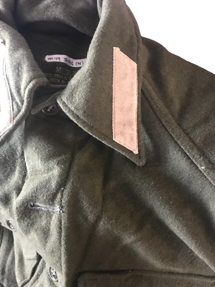 MS101/114- L/S wool pullover military shirt