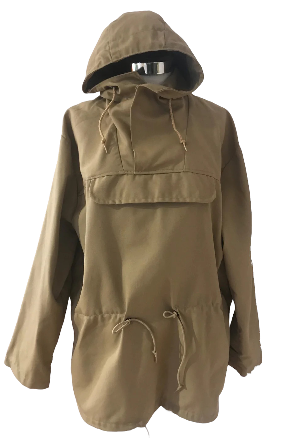 Beige military outlet jacket