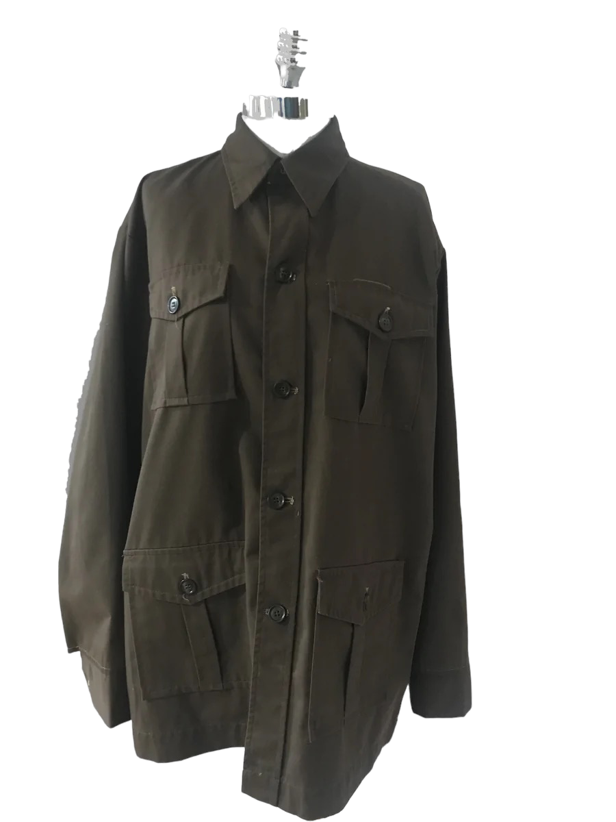 MJ03- Brown thin military jacket 48C