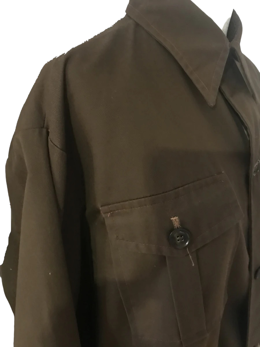 MJ03- Brown thin military jacket 48C