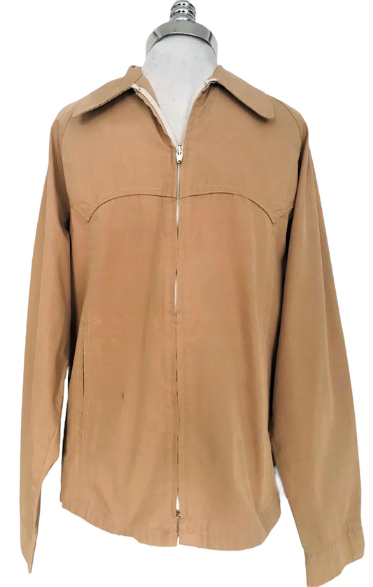 MLJ08-Beige khaki lightweight jacket 42C