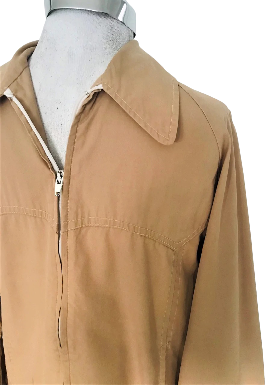 MLJ08-Beige khaki lightweight jacket 42C