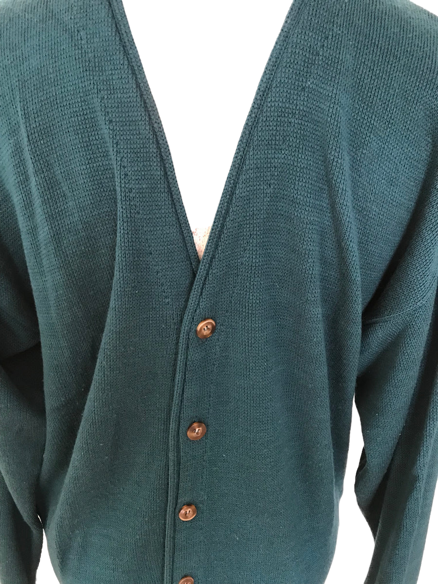 SC03- Teal knit cardigan 40-42C