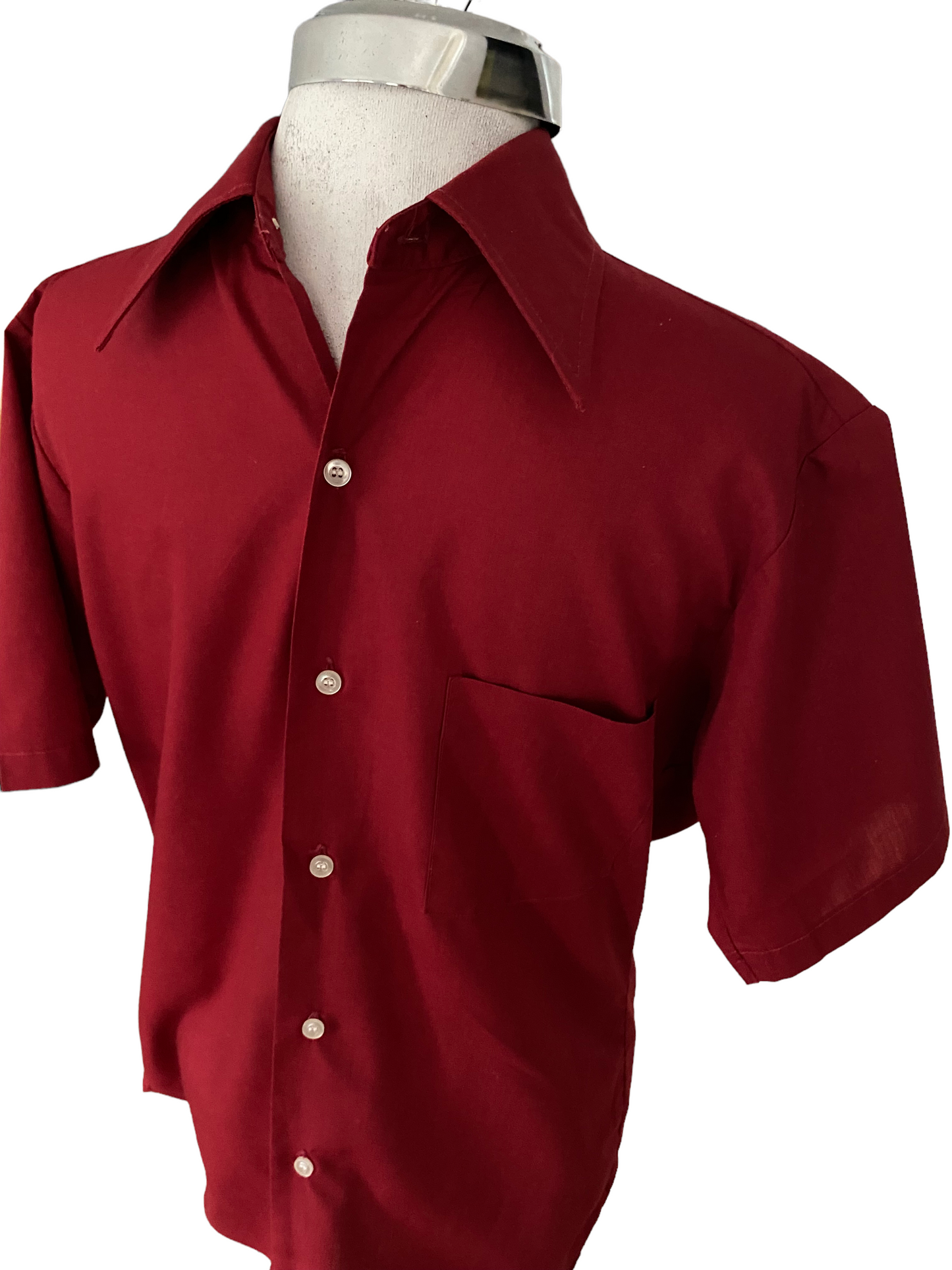 SH10- Deep Red Shirt 38C 14.5N