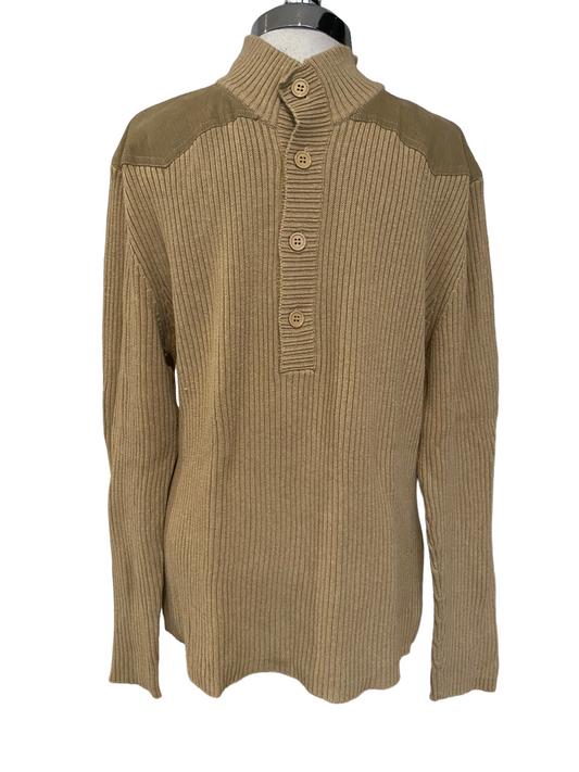 SW30- Camel corduroy sweater 40-42C