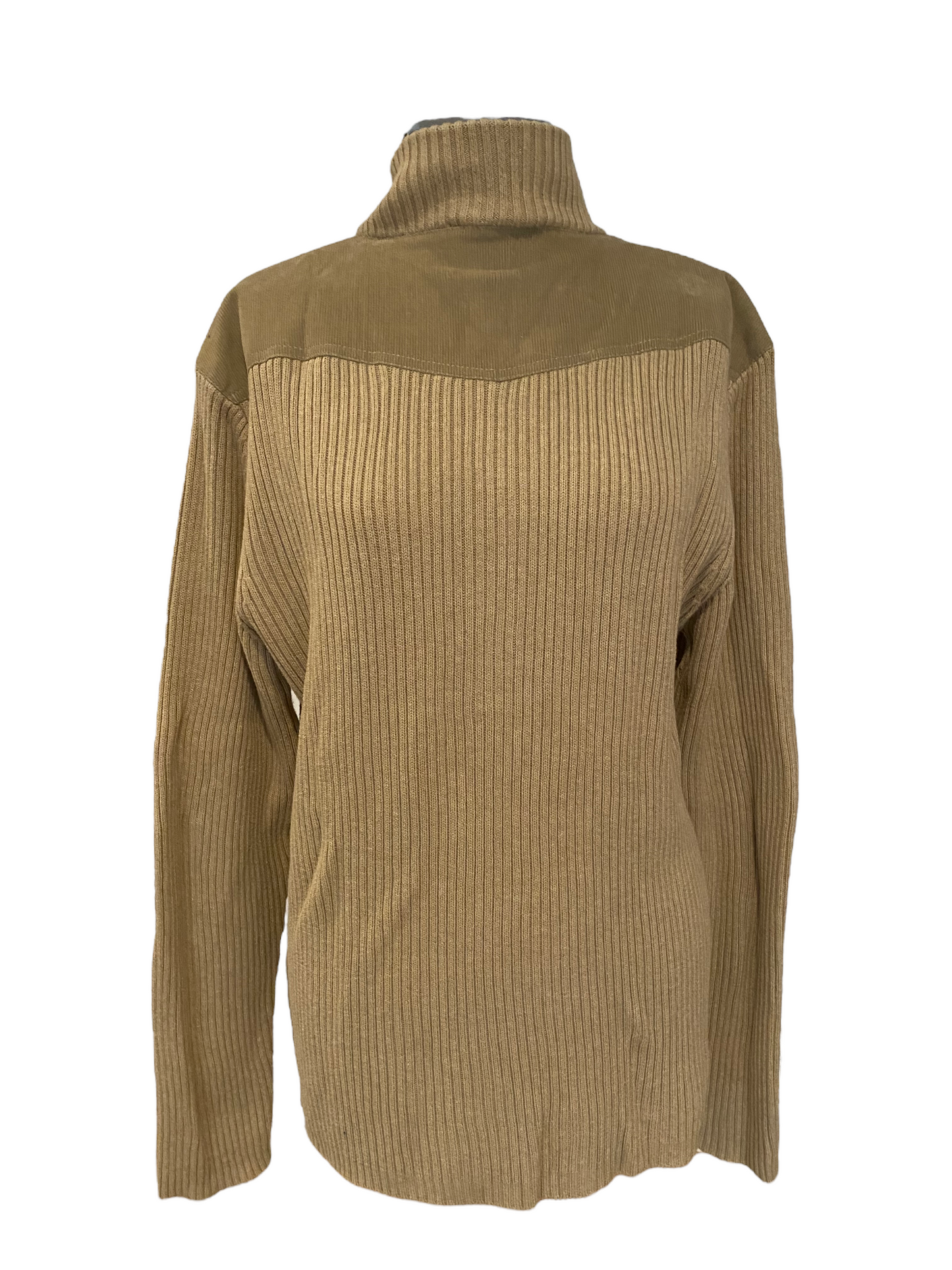 SW30- Camel corduroy sweater 40-42C